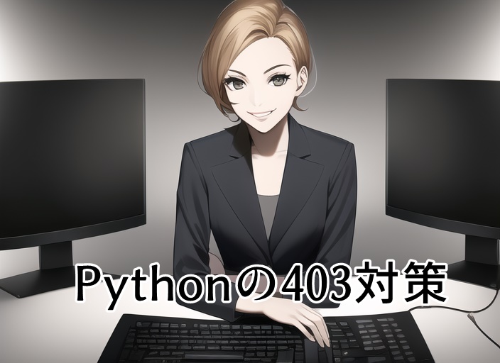 Pythonの403対策