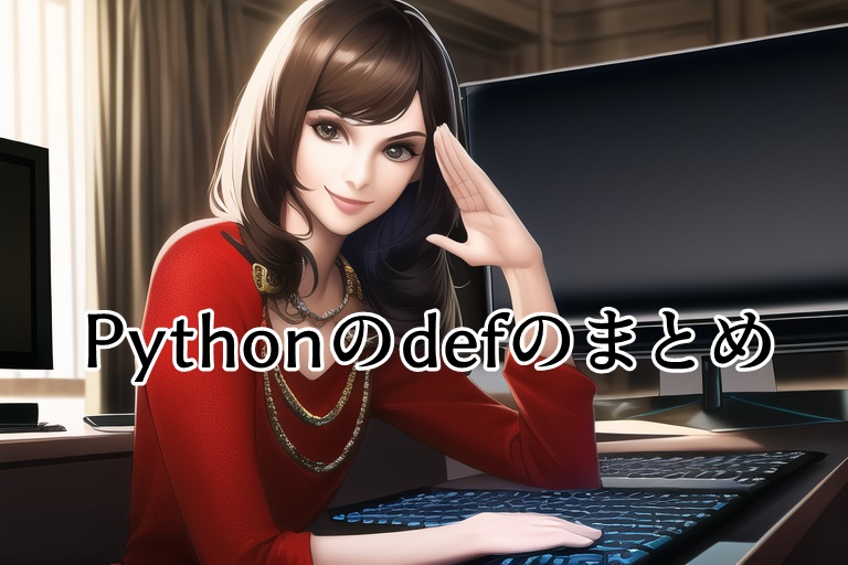 pythonのdefのまとめ