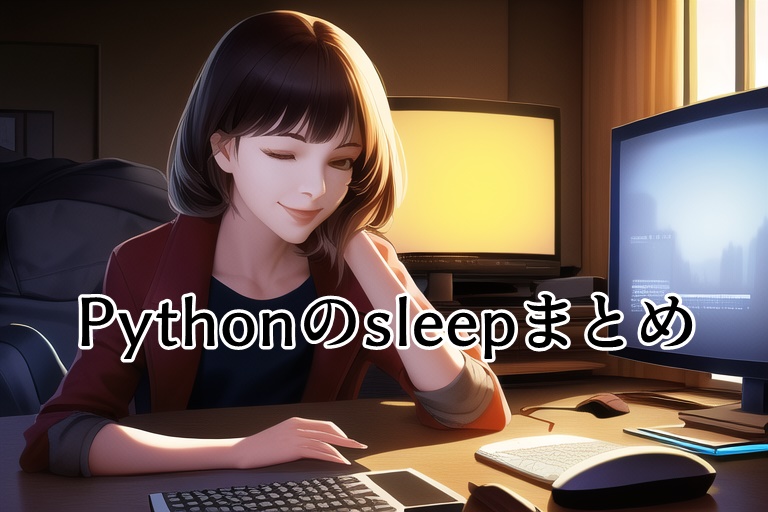 Pythonのsleepまとめ