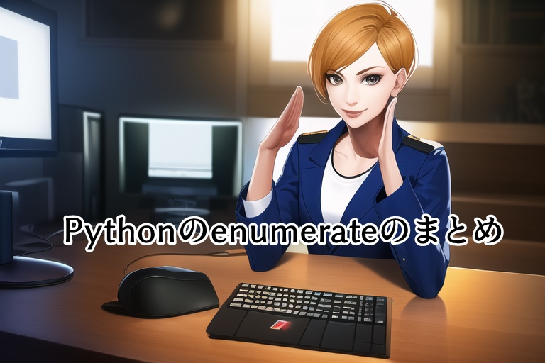 pythonのenumerateのまとめ