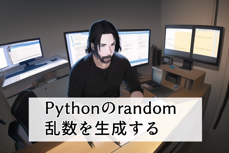 Pythonのrandomは乱数を生成