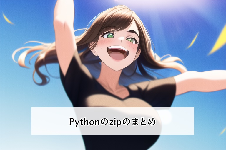 Pythonのzipのまとめ