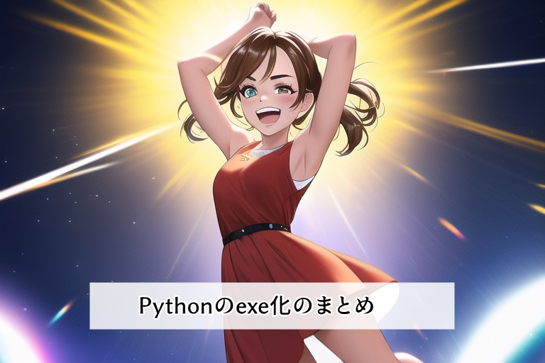 pythonのexe化のまとめ