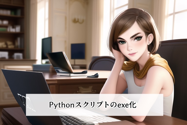 pythonスクリプトをwindowsプログラム化