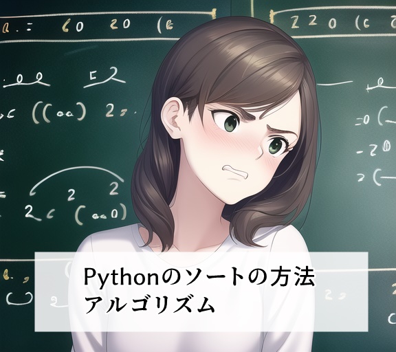 Pythonのソートのアルゴリズム