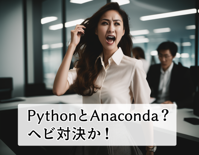 PythonとAnacondaの違い