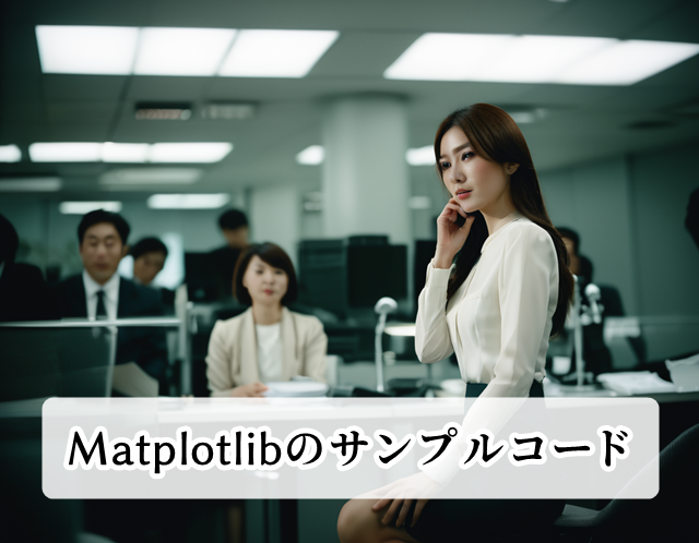 Matplotlibのサンプルコード