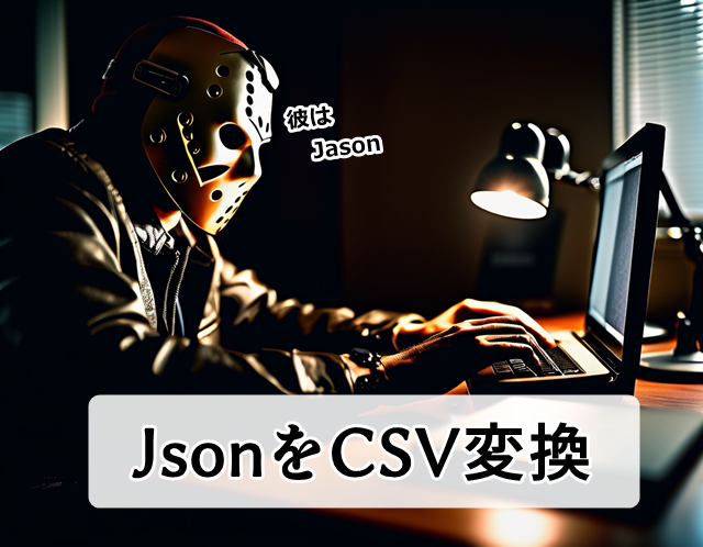 PythonでJSONからCSVに変換するサンプル