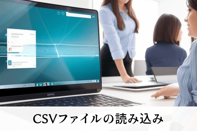 CSVファイルの読み込み