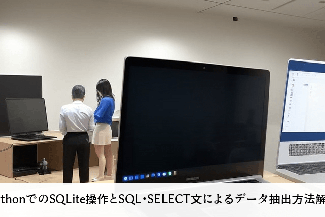 PythonでのSQLite操作とSQL・SELECT文によるデータ抽出方法解説