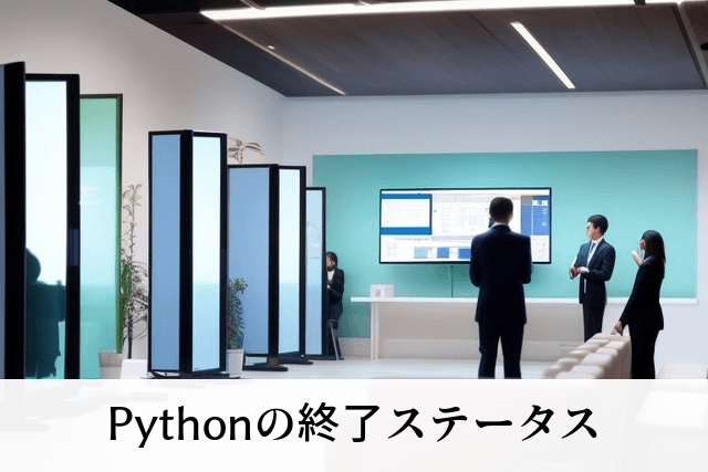 Pythonの終了ステータス