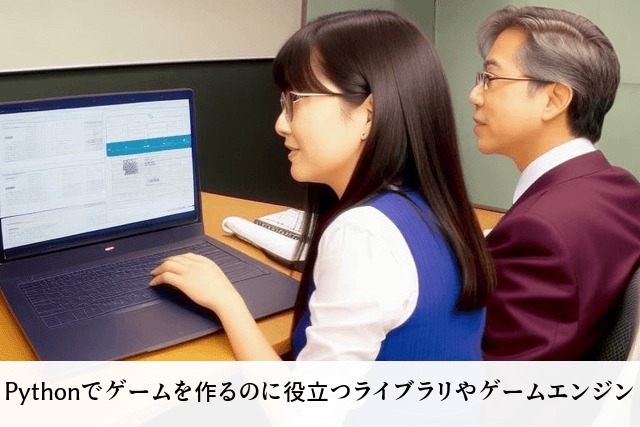 Pythonでゲームを作るのに役立つライブラリやゲームエンジン
