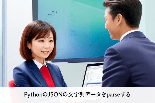 PythonのJSONの文字列データをparseする