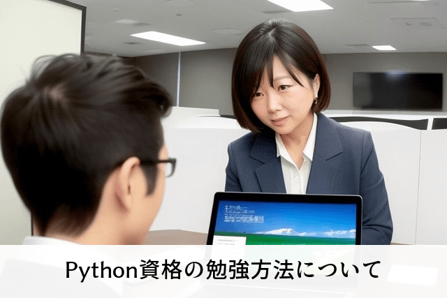Python資格の勉強方法について