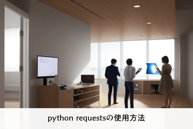 python requestsの使用方法