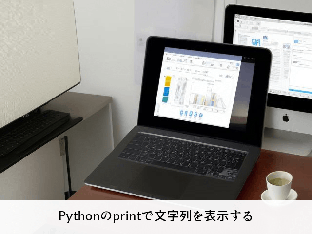 Pythonのprintで文字列を表示する